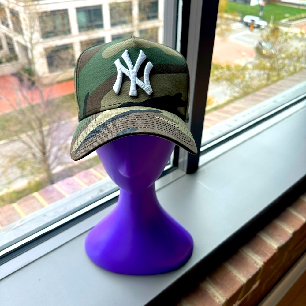 Camo Yankees Hat